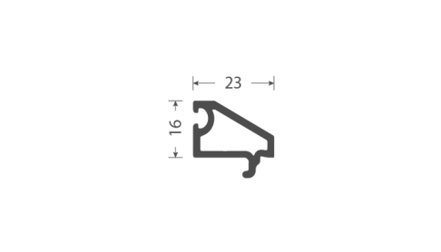 AP-36 Sliding Glazing Bead