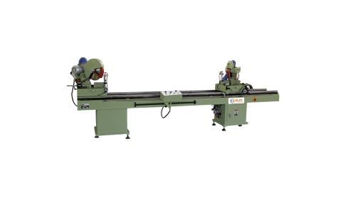 Double-head cutting machine for PVC profile SJ02-3500