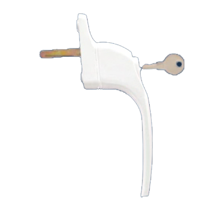 Casement Window Handle with key                               