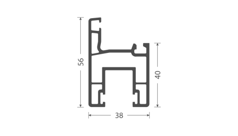 AP-15 Sliding Sash - 56mm