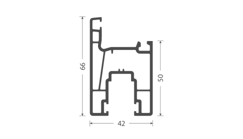 AP-16 Sliding Sash - 66mm